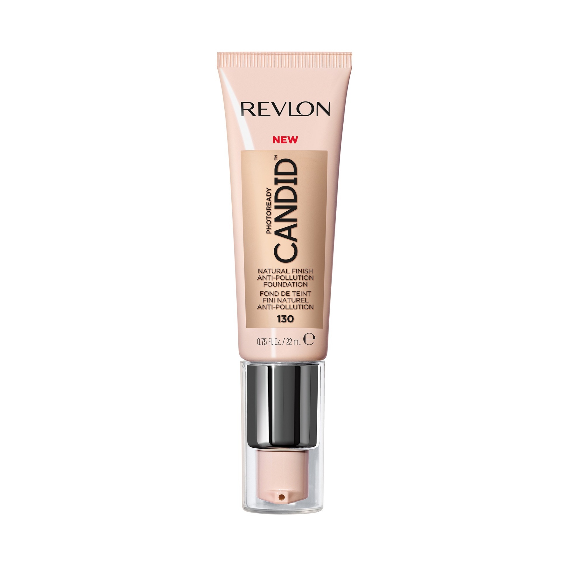 slide 1 of 5, Revlon PhotoReady Candid Natural Finish Anti-Pollution Foundation - 130 Ivory - 0.75 fl oz, 1 ct