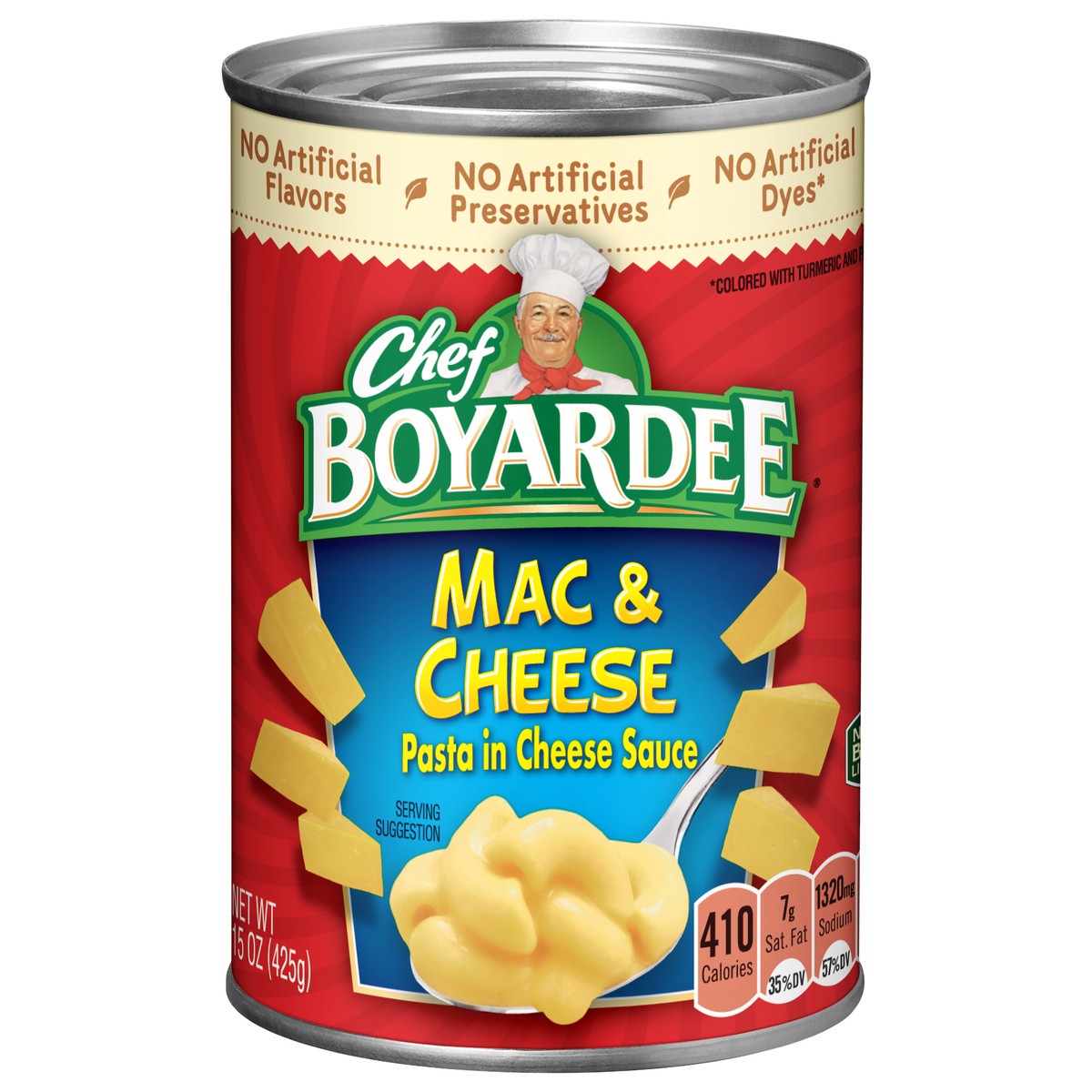 slide 1 of 5, Chef Boyardee Mac & Cheese 15 oz, 15 oz