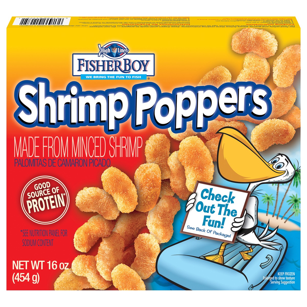 slide 7 of 13, Fisher Boy High Liner Fisher Boy Shrimp Poppers 16 oz. Box, 16 oz