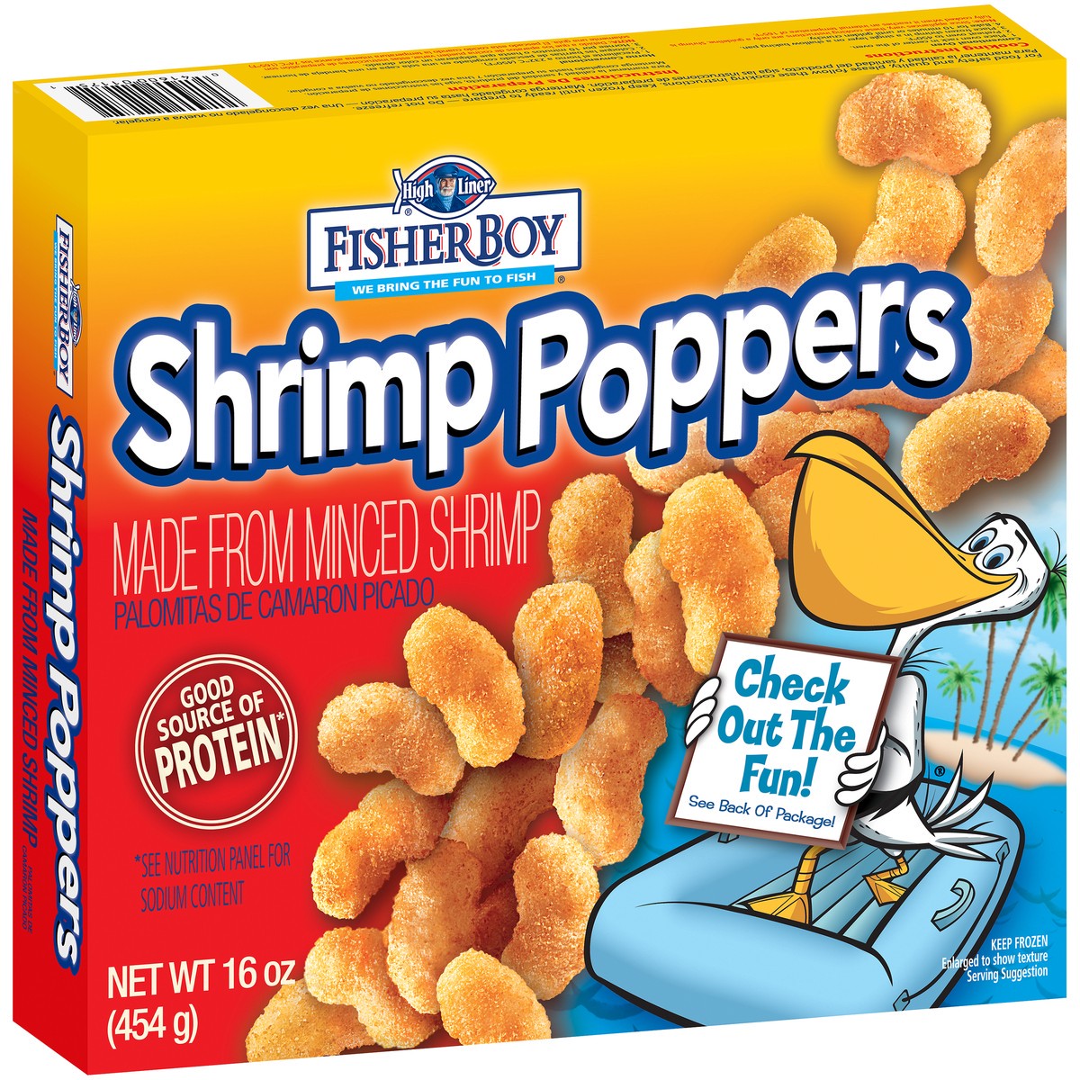 slide 10 of 13, Fisher Boy High Liner Fisher Boy Shrimp Poppers 16 oz. Box, 16 oz