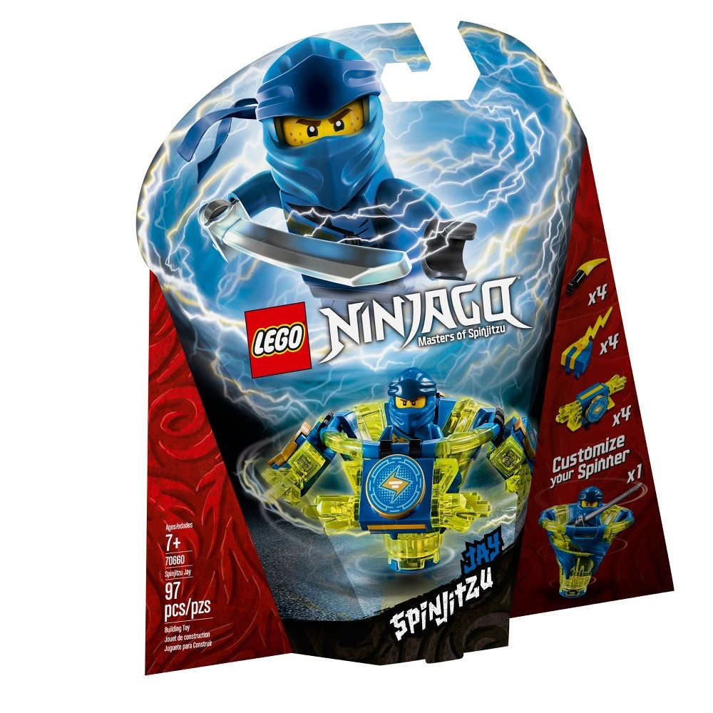 slide 4 of 7, LEGO Ninjago Spinjitzu Jay, 1 ct