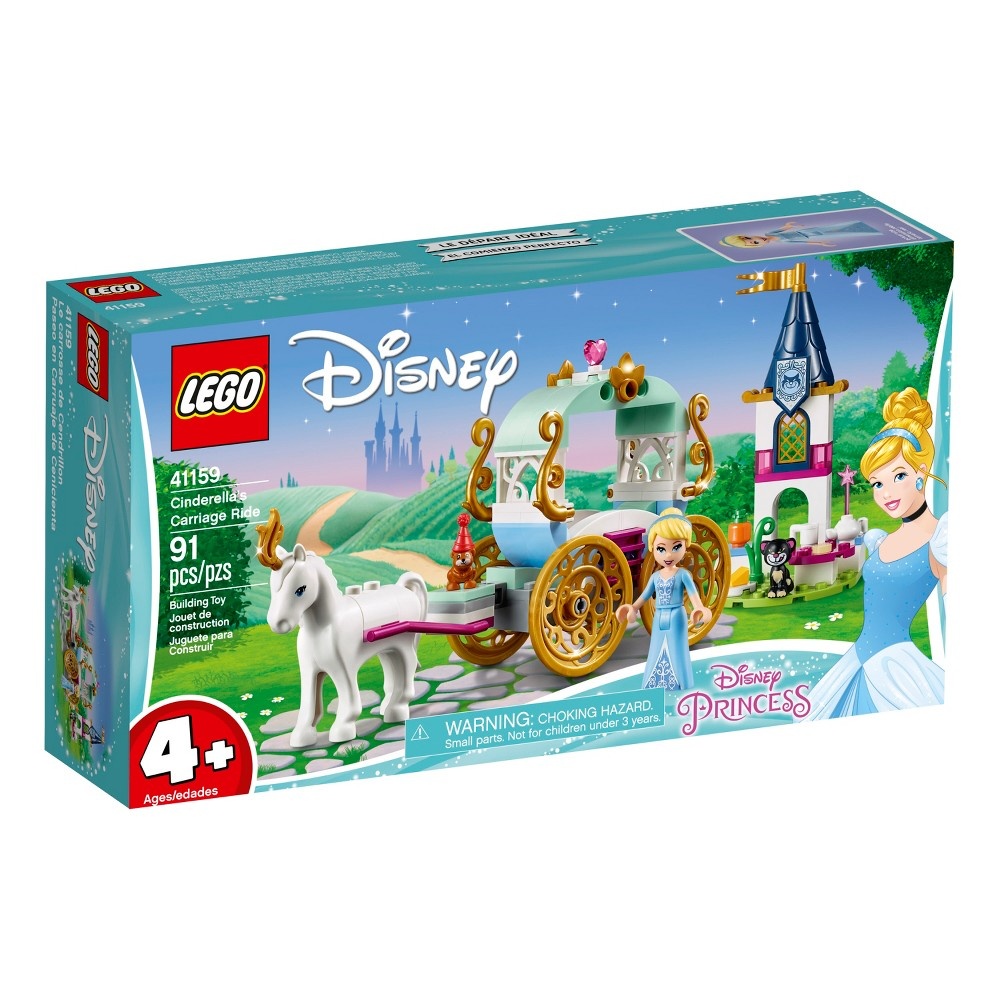 slide 6 of 7, LEGO Disney Cinderella's Carriage Ride, 91 ct