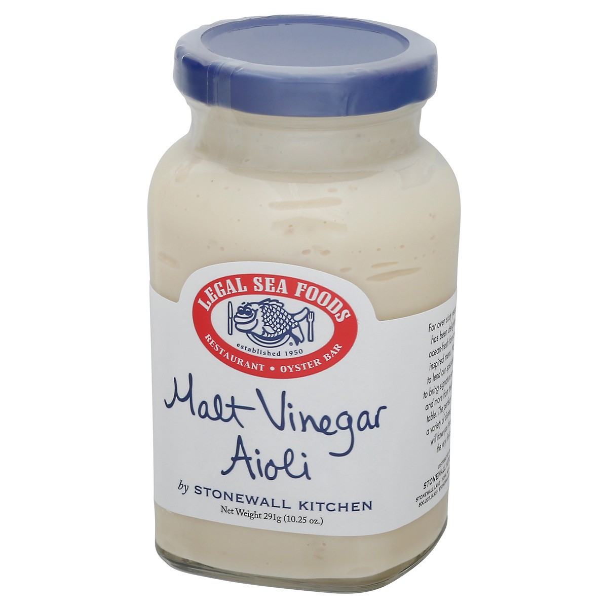 slide 4 of 14, Legal Sea Foods Malt Vinegar Aioli 10.25 oz, 10.25 oz