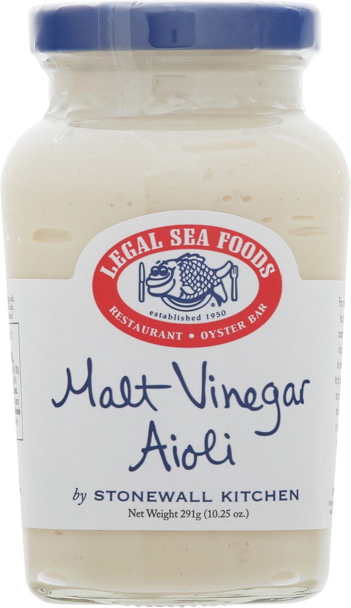 slide 10 of 14, Legal Sea Foods Malt Vinegar Aioli 10.25 oz, 10.25 oz