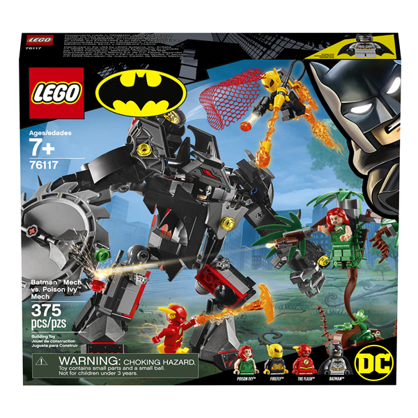 slide 1 of 6, LEGO Super Heroes DC Comics Batman Mech Vs. Poison Ivy Mech, 1 ct