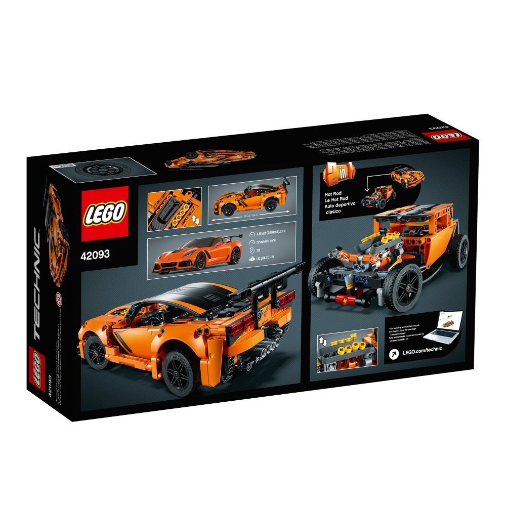 slide 4 of 5, LEGO Technic Chevrolet Corvette ZR1 42093, 1 ct