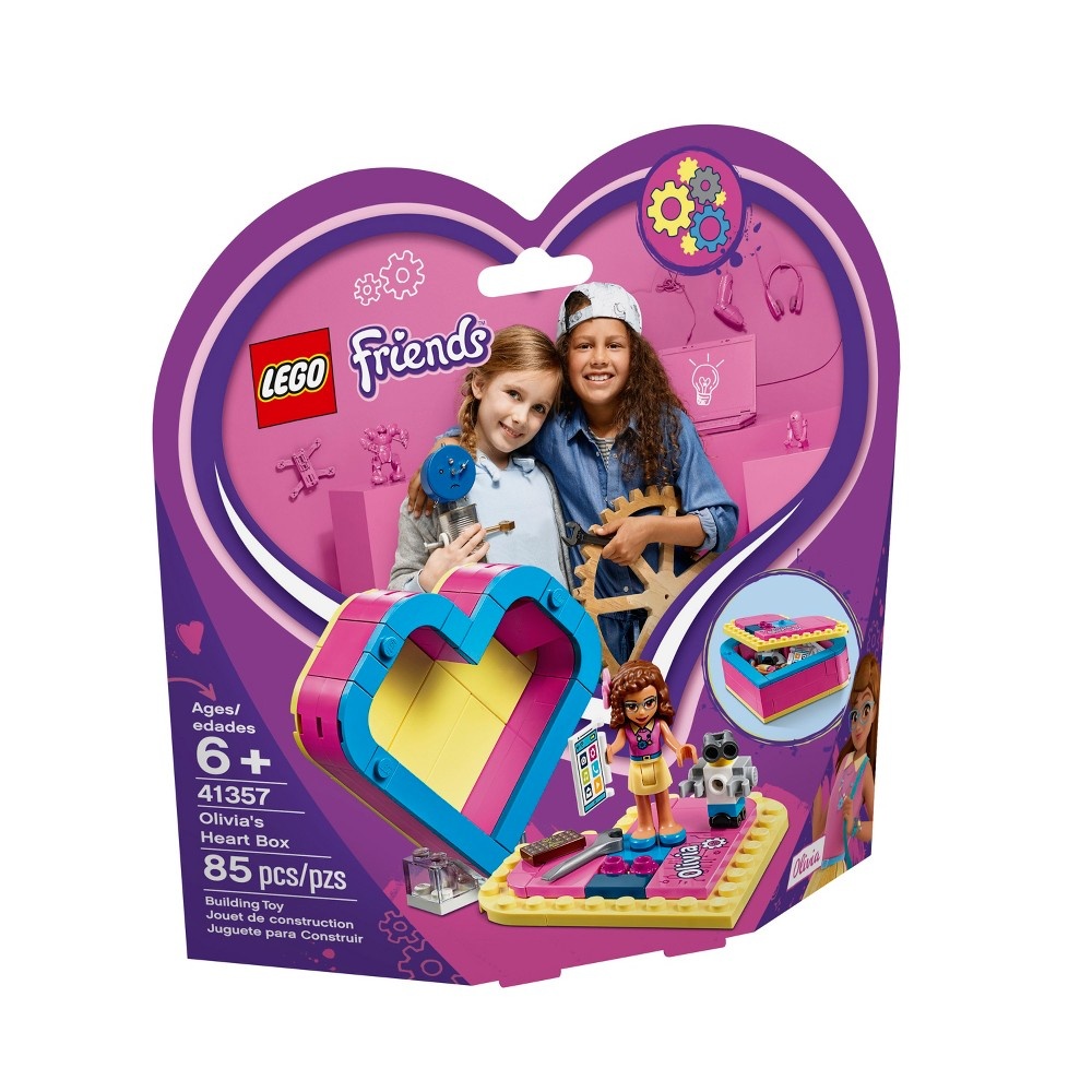 slide 2 of 7, LEGO Friends Olivia's Heart Box, 1 ct