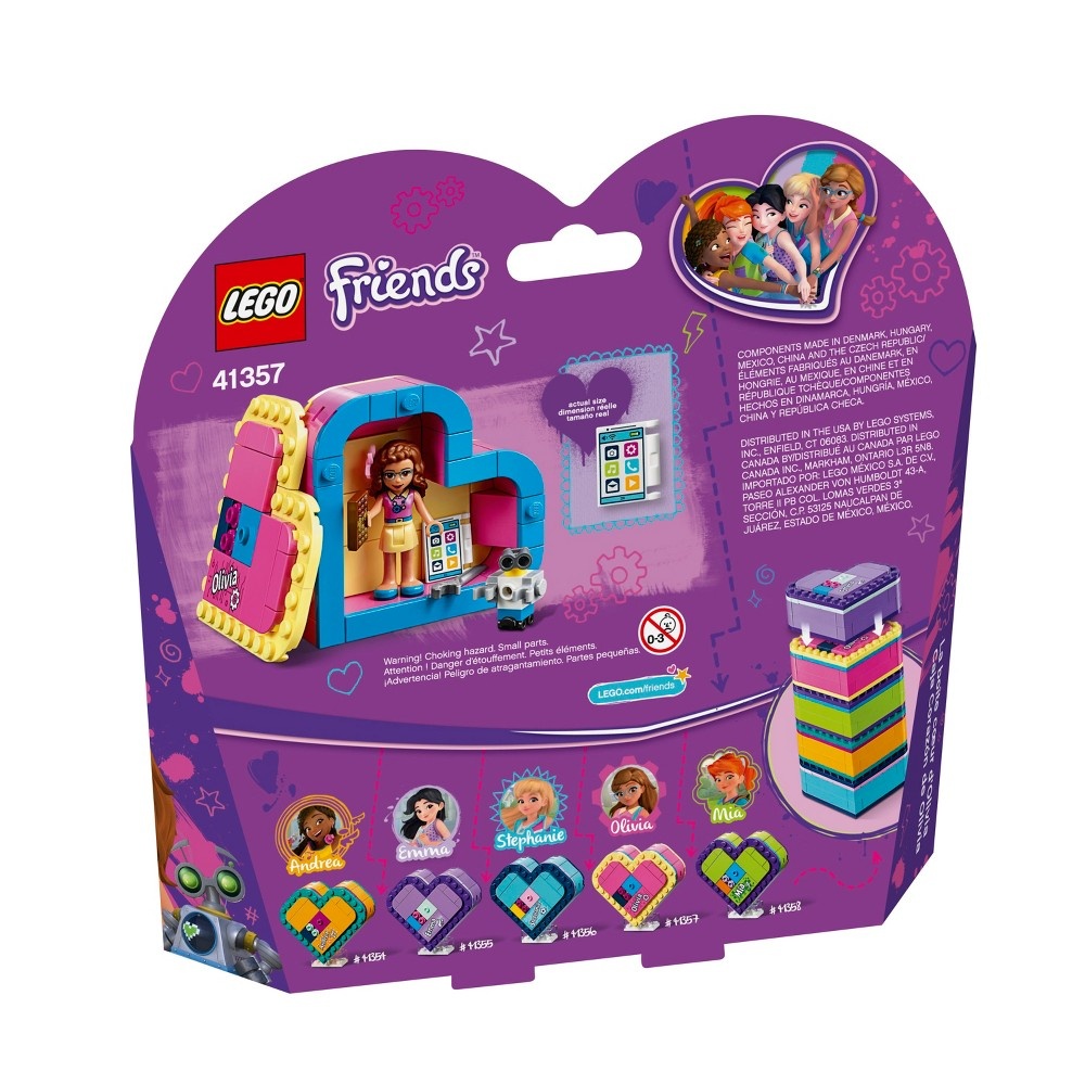 slide 3 of 7, LEGO Friends Olivia's Heart Box, 1 ct