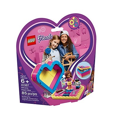 slide 1 of 7, LEGO Friends Olivia's Heart Box, 1 ct