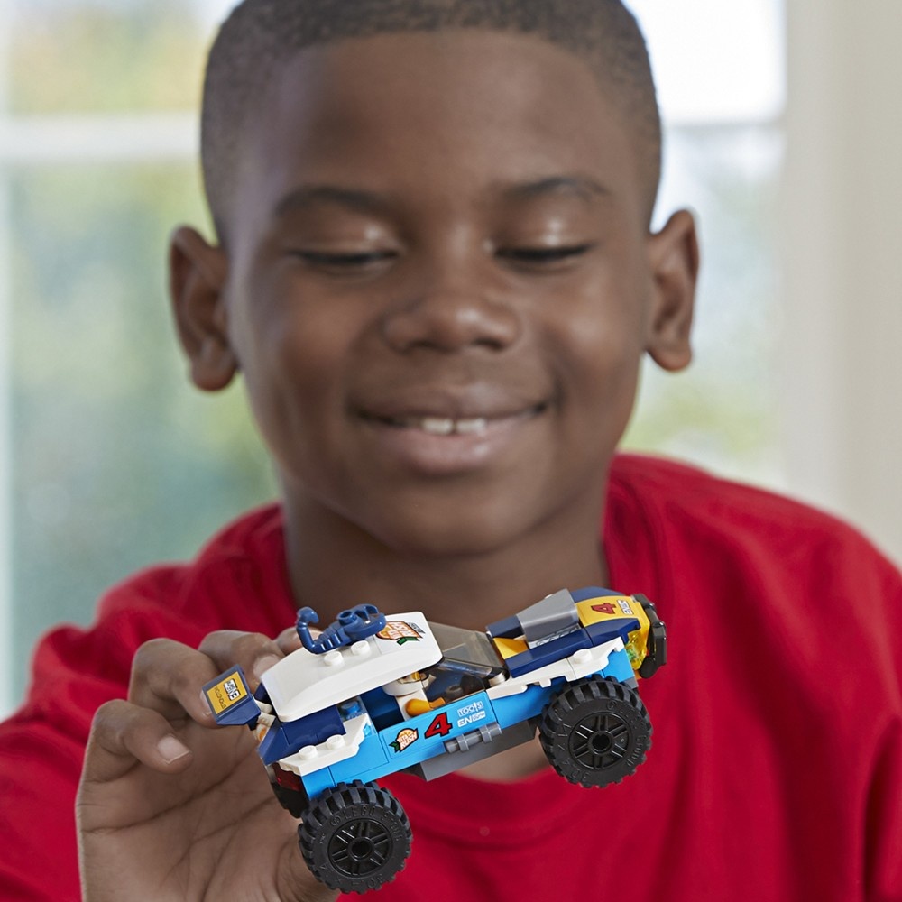 slide 4 of 7, LEGO City Desert Rally Racer, 75 ct