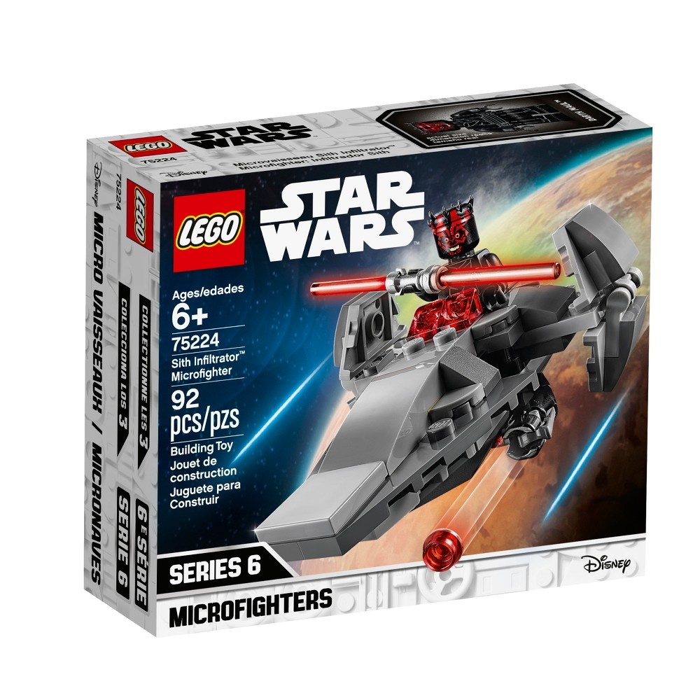 slide 2 of 7, LEGO Star Wars Sith Infiltrator Microfighter, 1 ct