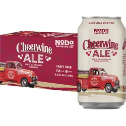NoDa Brewing Co. Ale Cheerwine Craft Beer 6 - 12 fl oz Cans