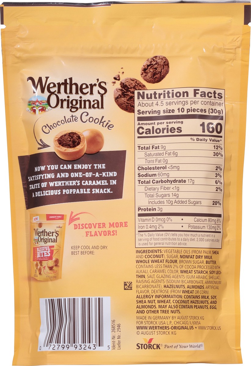 slide 5 of 9, Storck Werther's Original Caramel Chocolate Cookie Blissful Bites 5 oz, 5 oz