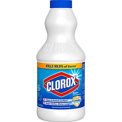 slide 1 of 1, Clorox Concentrated Regular Liquid Bleach, 30 oz