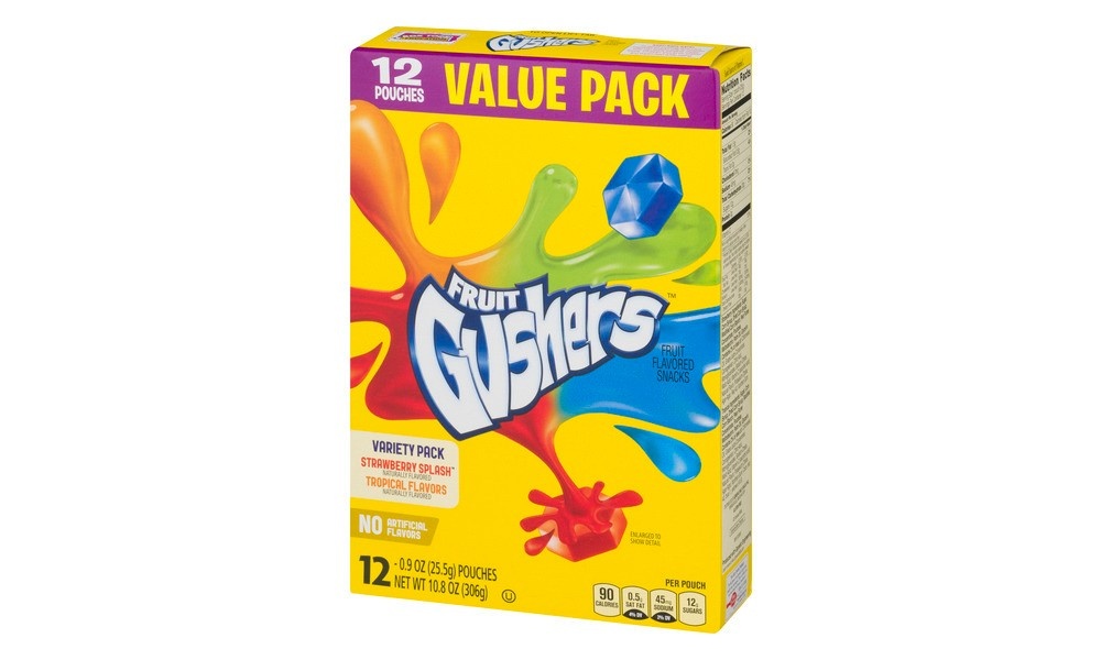 slide 3 of 3, Fruit Gushers Fruit Flavored Snacks Variety Pack - 9.6oz, 9.6 oz