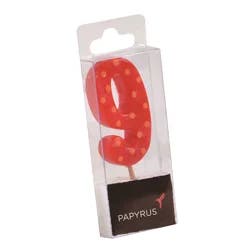 PAPYRUS Number 9 Candle, 1 Ct