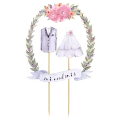 Papyrus Happily Ever After Cake Topper