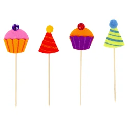 Papyrus Cupcakes & Hats Party Picks