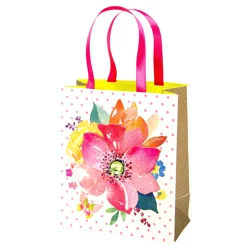 Papyrus Watercolor Flowers Treat Bags