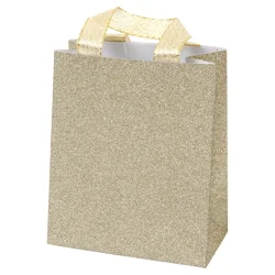 Papyrus Gold Glitter Treat Bag
