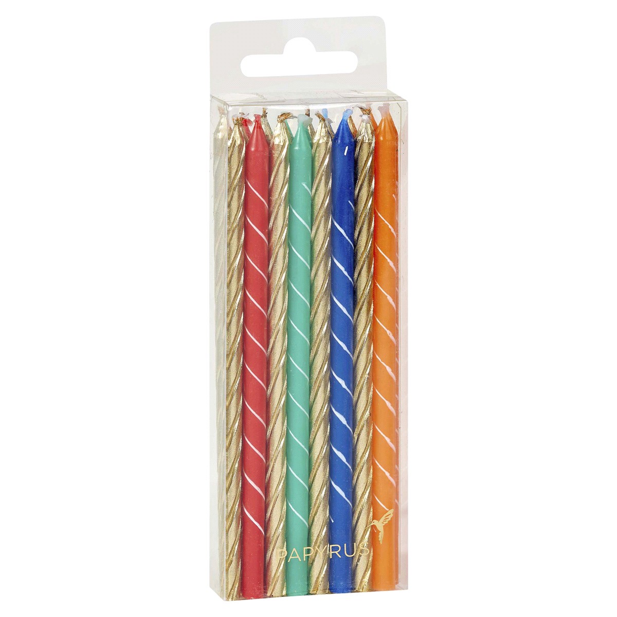 slide 2 of 2, Papyrus Birthday Candles, Tall Tapers (24-Count), 24 ct