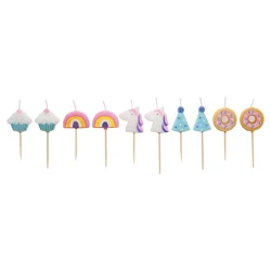 Papyrus Birthday Candles, Unicorn (24-Count)
