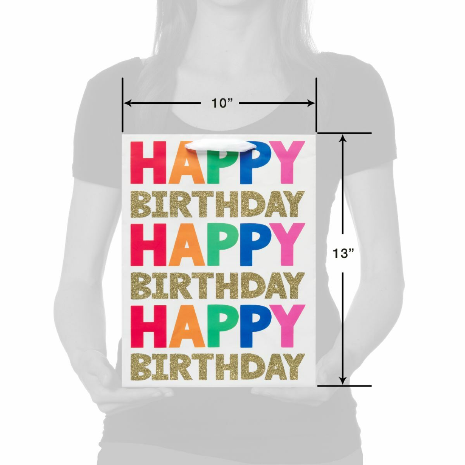 slide 4 of 4, American Greetings Happy Birthday Gift Bag 1 ea, 1 ct