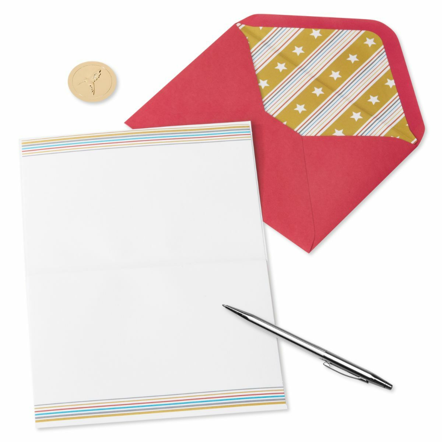 slide 2 of 4, Papyrus Wonder Woman Greeting Card 1 ea, 1 ct