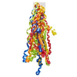 American Greetings Yellow, Red, Lime, Orange, Blue Curly Gift Bow