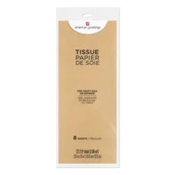 American Greetings Kraft Tissue Paper, 8 ct