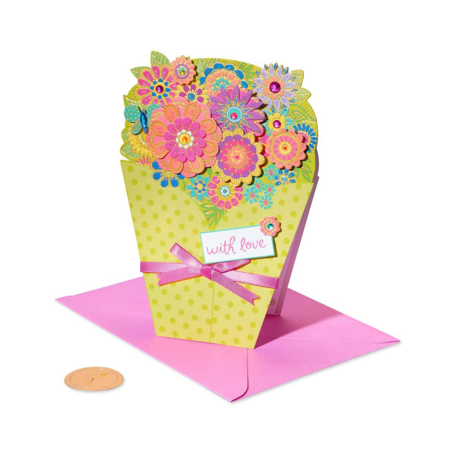 slide 3 of 4, Papyrus Mother''s Day Card (Bouquet), 1 ct