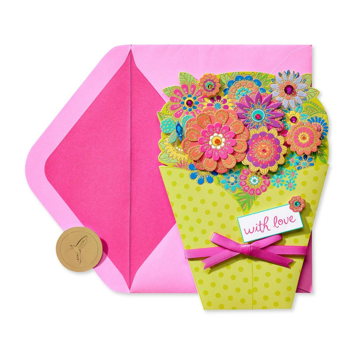 slide 1 of 4, Papyrus Mother''s Day Card (Bouquet), 1 ct