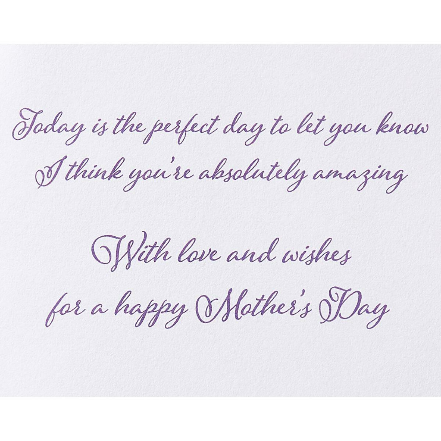 slide 2 of 4, Papyrus Mothers Day Card (Girl With Bouquet), 1 ct