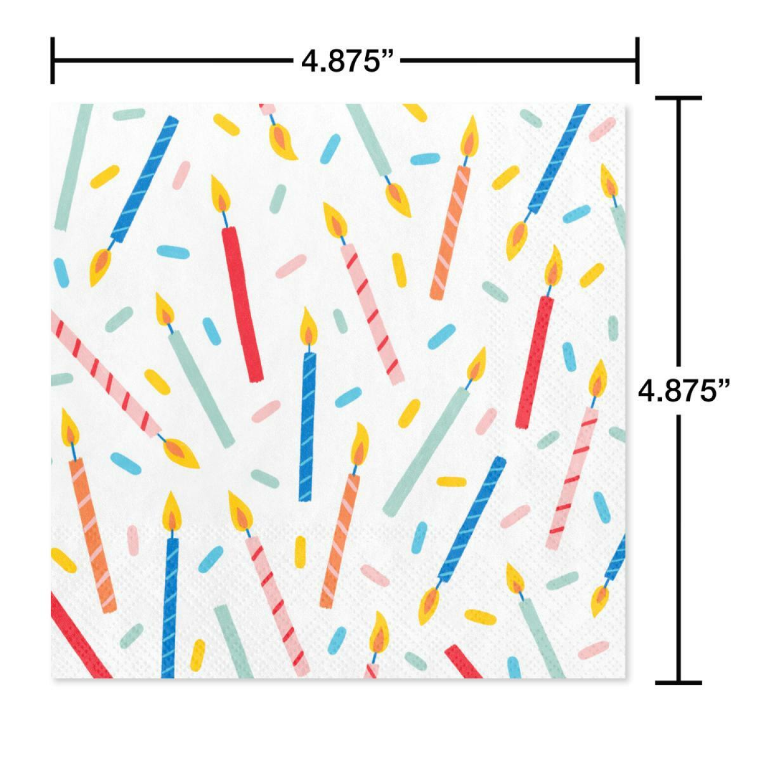slide 2 of 2, American Greetings Napkin 20 Count - Birthday Candles, 20 ct