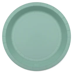 American Greetings 7 Inch All Occasion Paper Plates - Green