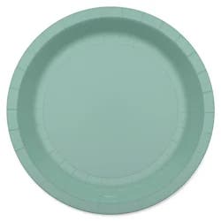 American Greetings 7 Inch All Occasion Paper Plates - Green