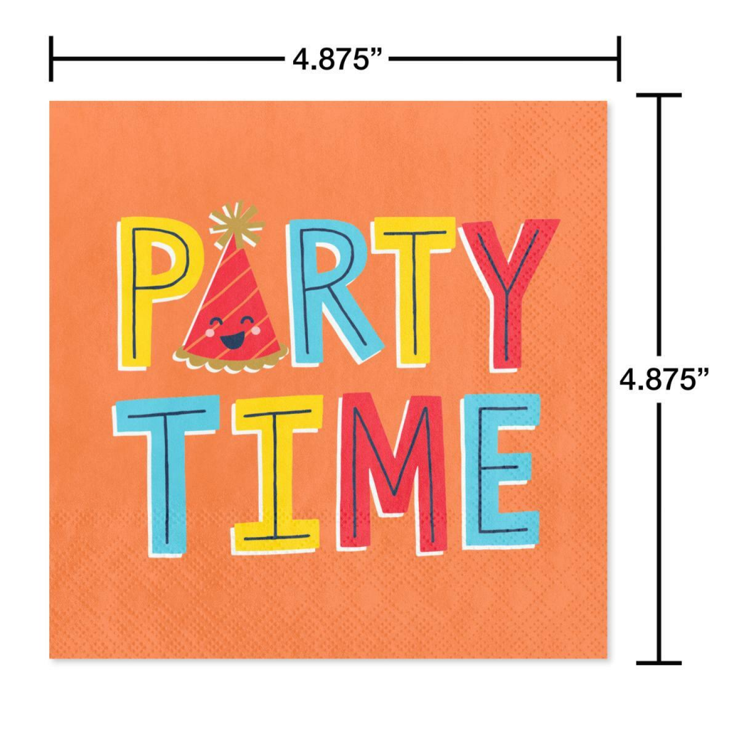 slide 2 of 2, American Greetings Birthday Beverage Napkins - Party Time, 20 ct