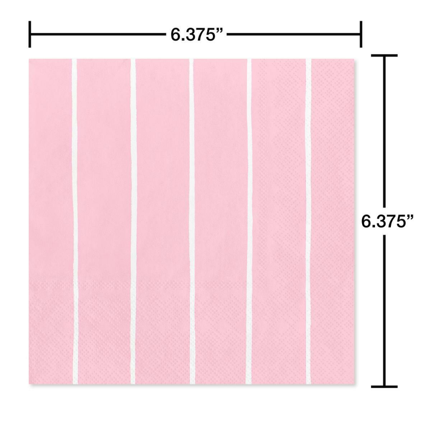 slide 2 of 2, American Greetings All Occasion Lunch Napkins - Pink With Lines, 20 ct