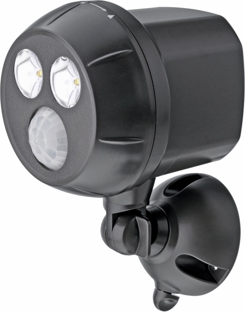 slide 1 of 1, Mr. Beams Ultrabright Led Wireless Motion Sensor Spotlight - Dark Brown, 6.5 in x 4.5 in x 3.5 in