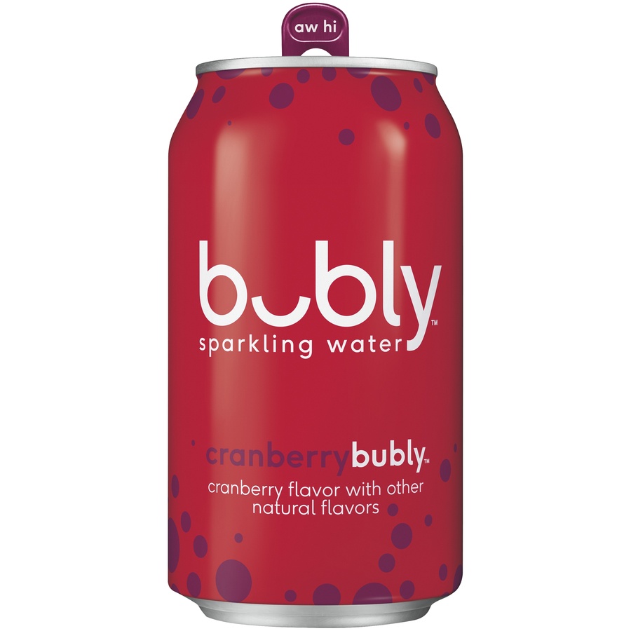 slide 3 of 4, bubly Sparkling Water Cranberry - 12 ct; 12 fl oz, 12 ct; 12 fl oz