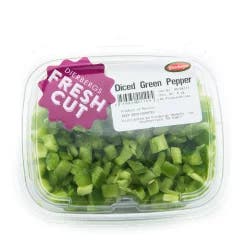 Diced Green Peppers