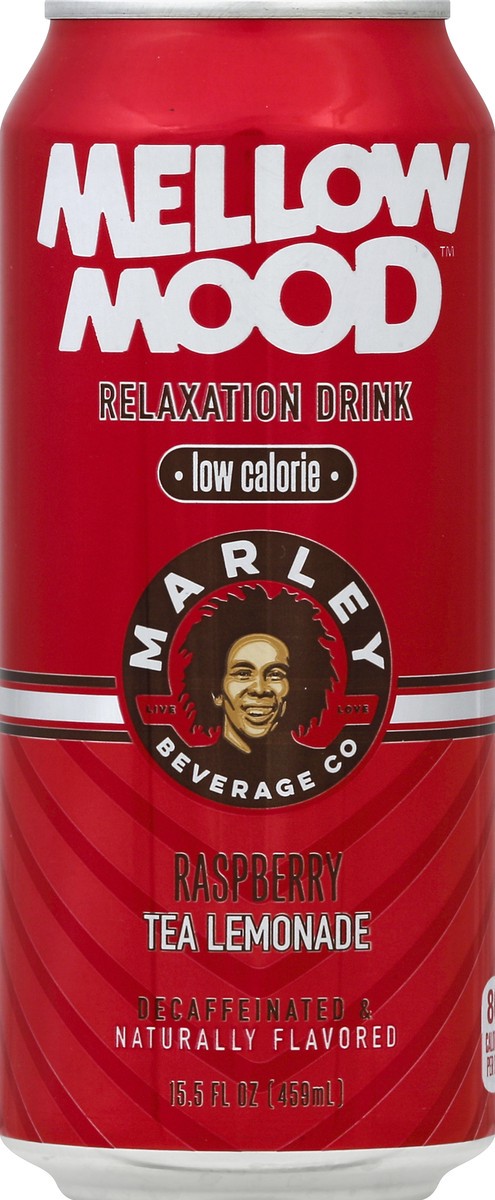 slide 4 of 4, Marley Beverage Co. Mellow Mood Raspberry Tea Lemonade - 15.5 oz, 15.5 oz