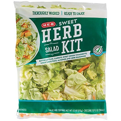 slide 1 of 1, H-E-B Select Ingredients&nbsp;Sweet Herb Salad Kit, 8.2 oz