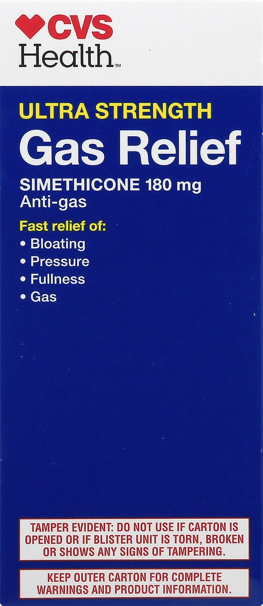 slide 8 of 10, CVS Health Ultra Strength Gas Relief Softgels, 50 Ct, 1 ct