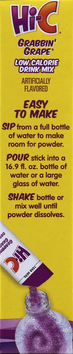 slide 13 of 13, Hi-C Grabbin' Grape Drink Mix - 8 ct, 8 ct