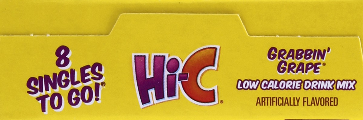 slide 8 of 13, Hi-C Grabbin' Grape Drink Mix - 8 ct, 8 ct