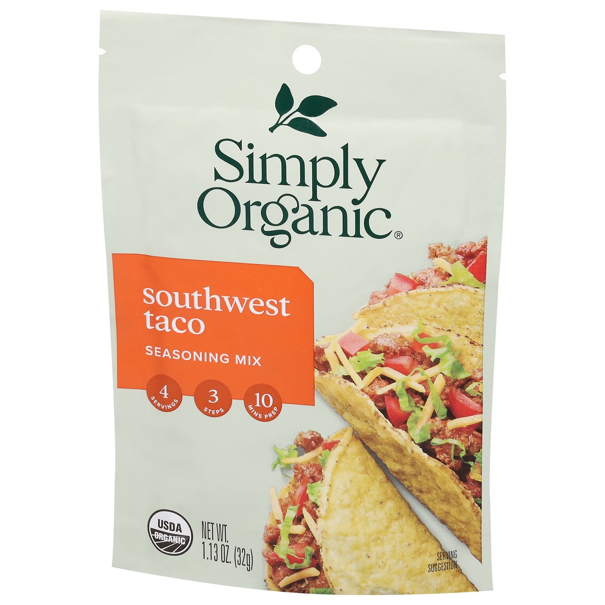 slide 8 of 9, Simply Organic Southwest Taco Seasoning Mix, 1.13 oz