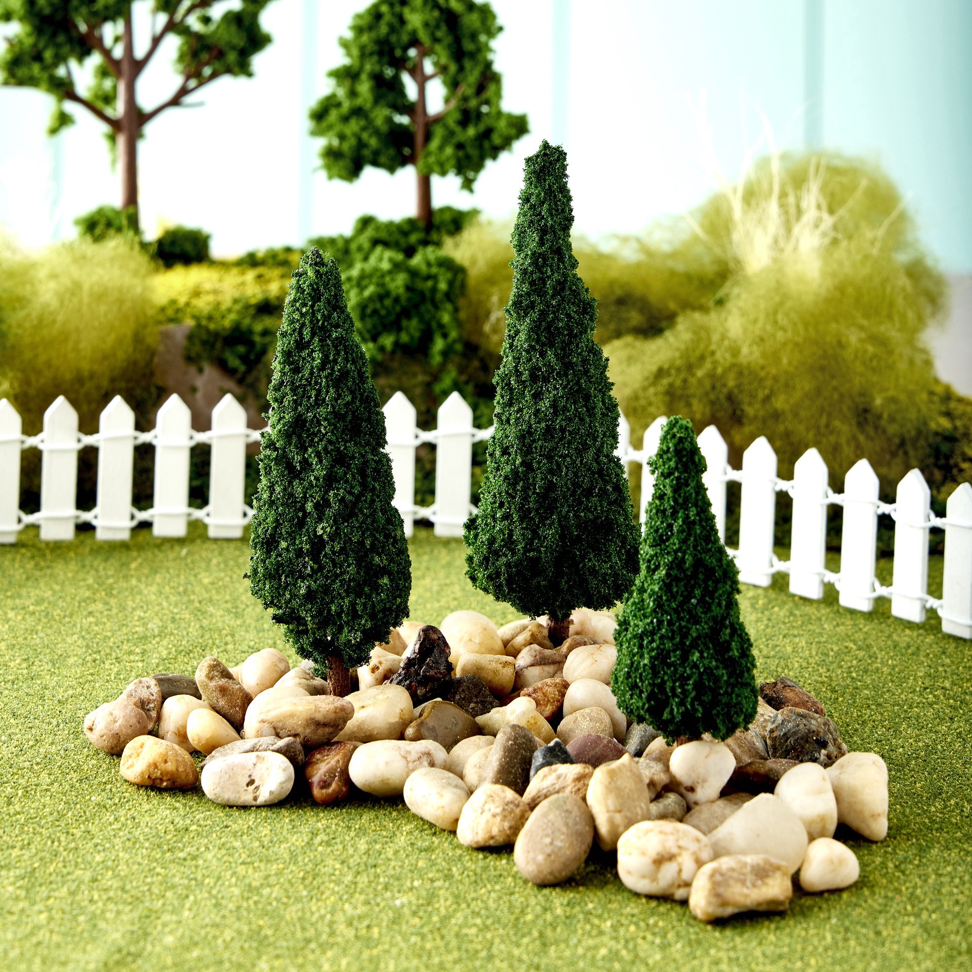 slide 6 of 6, Mini Evergreen Trees By Make Market, 2.5 in - 5 in