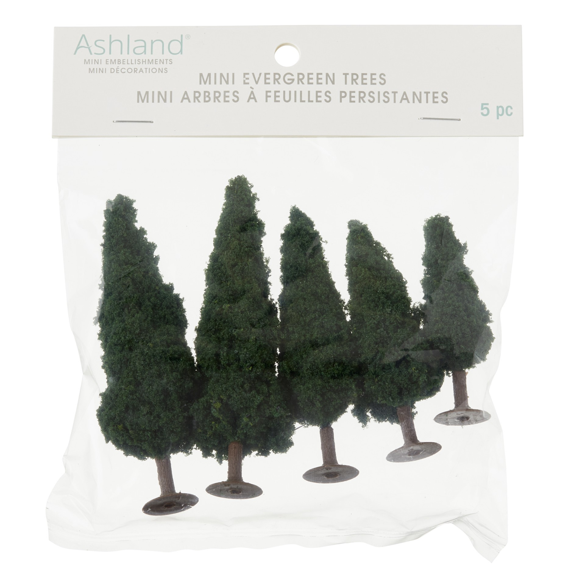 slide 3 of 6, Mini Evergreen Trees By Make Market, 2.5 in - 5 in