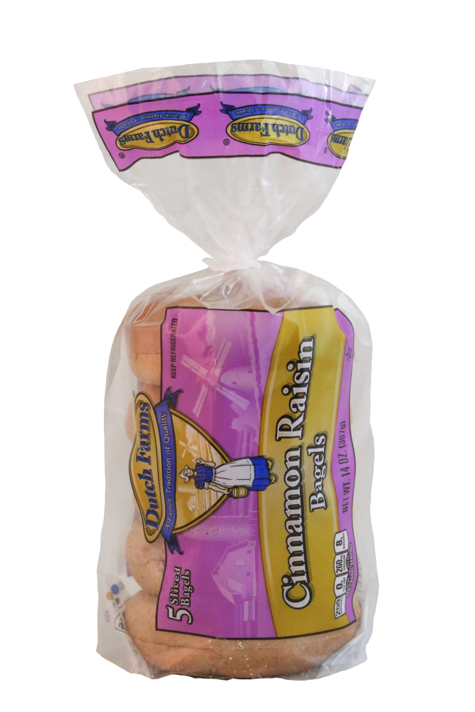 slide 1 of 1, Dutch Farms Dutch Farm Cinmn Raisin Bagels, 14 oz